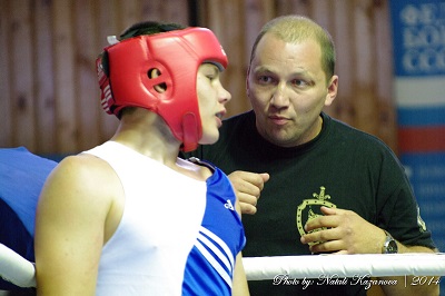 2014-07-04 Михаил Кузин (Мучкап) 4 июля 2014 года стал серебряным призером Первенства Европы среди юношей 13 - 14 лет по боксу